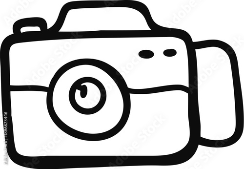 Simple Camera Drawing Design