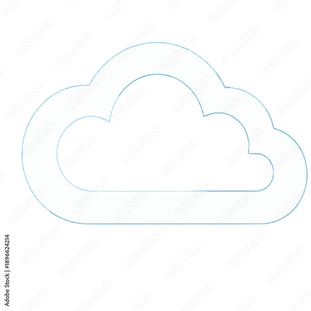 Fototapeta premium cloud computing icon
