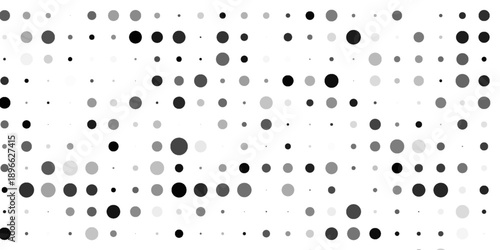Modern Dotted Halftone Background. Grunge Backdrop. Distressed Texture. Black and White Pattern.eps 10