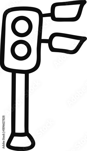 Simple Traffic Light Icon