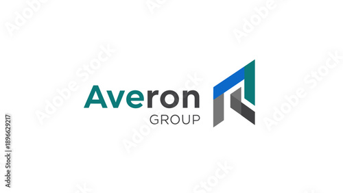 Averon Group Corporate Identity Logo Design.