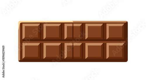 Chocolate Bar with Ten Squares.