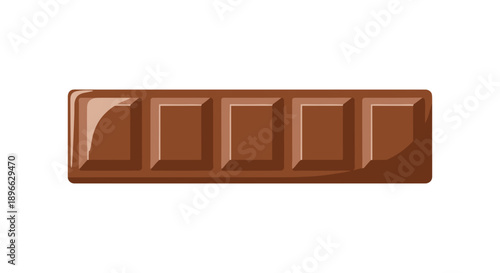 Chocolate Bar with Five Segments.