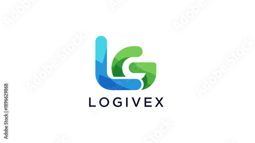 Logivex Company Logo Design Element.