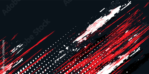 Abstract halftone wave dots background. Futuristic twisted grunge pattern, dots, circles. Vector modern optical pop art texture for posters, business cards and