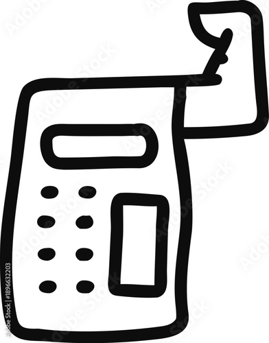 Simple Machine Receipt Print