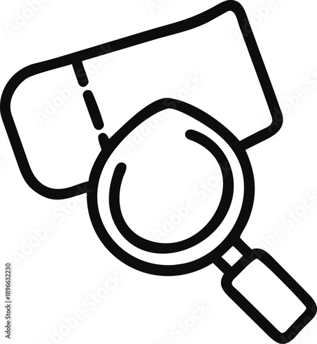 Search and View Icon Design
