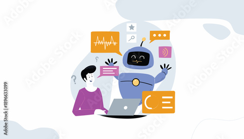 Human and Robot Collaboration in Modern Office for Creative Project