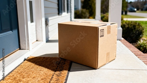 package delivered to doorstep