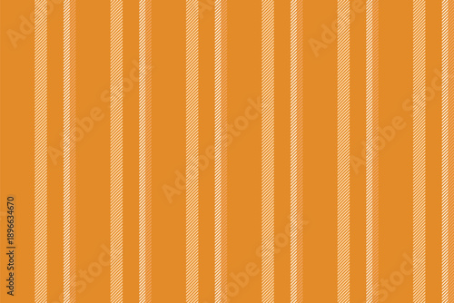 Buxury vector stripe texture, neat textile background lines. Dhrow seamless vertical pattern fabric in orange and sandy brown colors.
