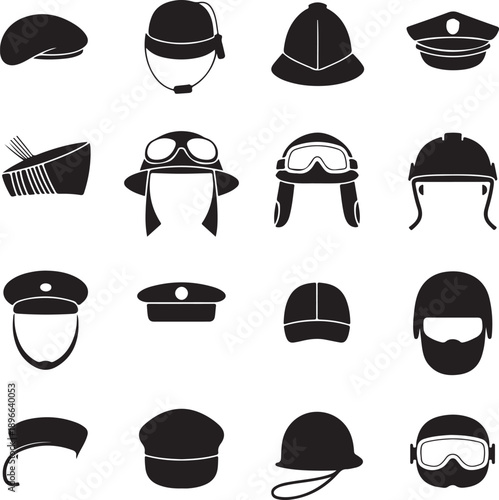 hat emblem pack helmets cap styles for profession sport and travel