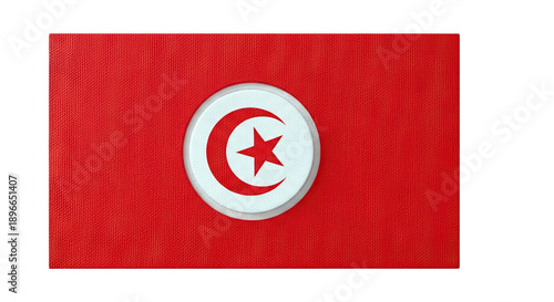 Tunisian Flag Emblem