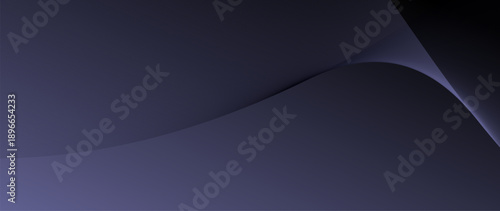 Elegant abstract background featuring smooth, flowing purple waves and dark gradients. Perfect for modern digital designs, presentations, and technology-themed projects.