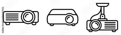 Projector video multimedia screen display device digital presentation show office home cinema device.