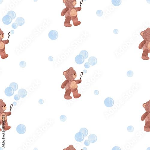Seamless pattern with carto...