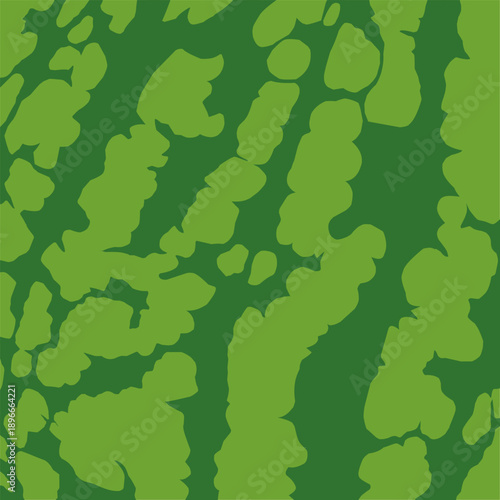 Watermelon skin patterned background vector with dominant green color