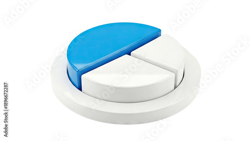 3D Pie Chart Icon