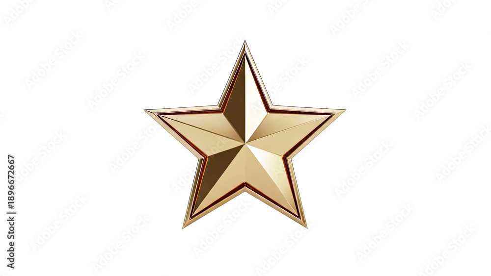 Fototapeta premium Golden Star Award
