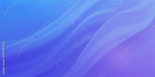 Blue silk satin abstract background with flowing waves and soft texture