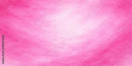 Pink watercolor grunge background with pastel texture and copy space