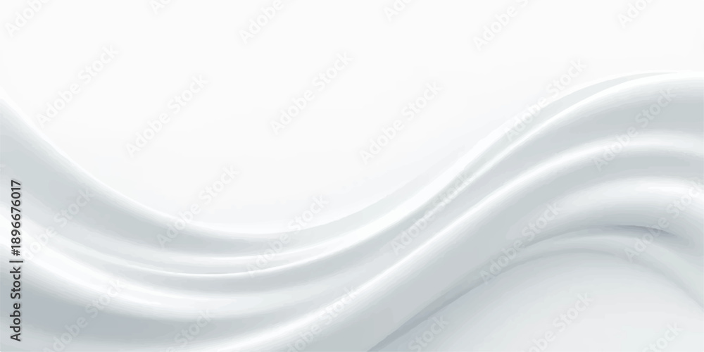 Obraz premium Abstract blue wavy background with smooth flowing curves