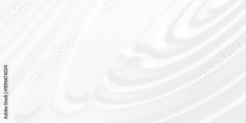 Creamy white milk splash with smooth flowing waves on a clean background