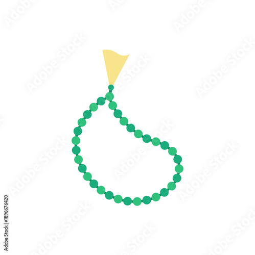 Prayer beads vector illustration 