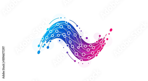 Vibrant Abstract Design with Colorful Shapes.