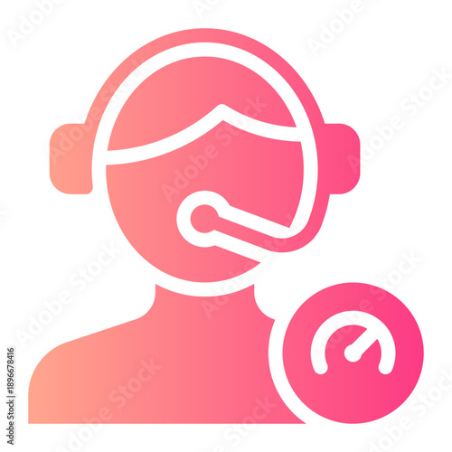 performance gradient icon