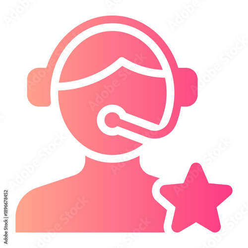 star gradient icon