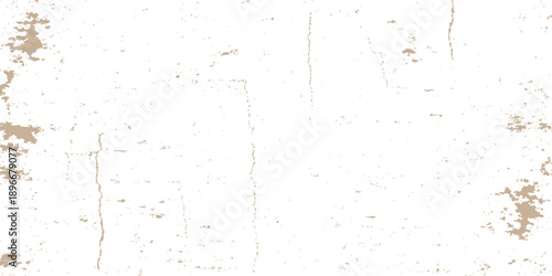 Aged vintage cardboard and old paper texture overlays a rough grunge wall background with a dirty gray cement surface pattern and blank stone material design