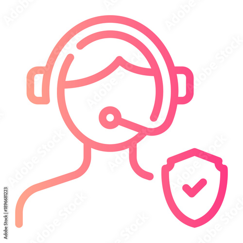 shield gradient icon