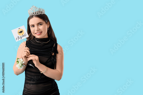Beautiful young happy woman...