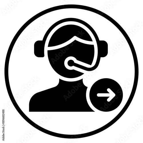 right arrow glyph icon