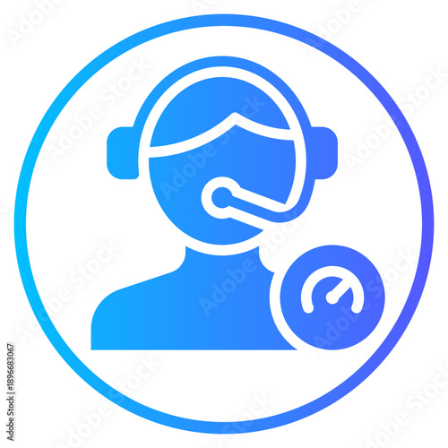 performance gradient icon