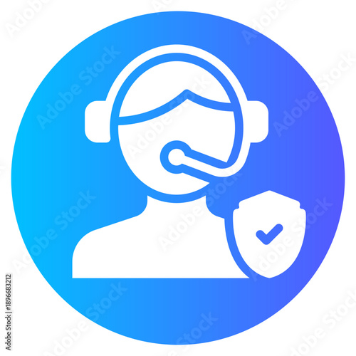 shield gradient icon