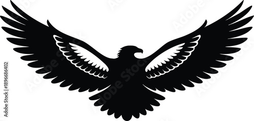 Abstract wings bird logo template vector icon design suitable for creative branding freedom concept aviation nature and modern business identity themes