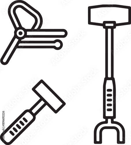 Clay modeling and pottery tools for ceramics and ceramics