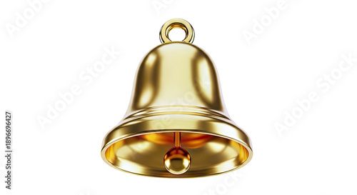 Golden Bell with Clapper