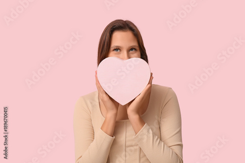 Beautiful young woman with ...