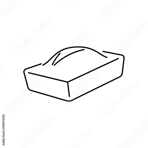 フィナンシェをイメージしたスイーツアイコン