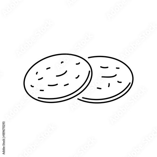 クッキーをイメージしたスイーツアイコン