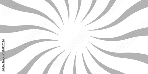 Ray sun light. Sunburst background. Radial circle line. Pattern starburst. Comic beam lines. Sun effect rays. Abstract firework. Concentration stripe. Cartoons lightning style. Vector illustration