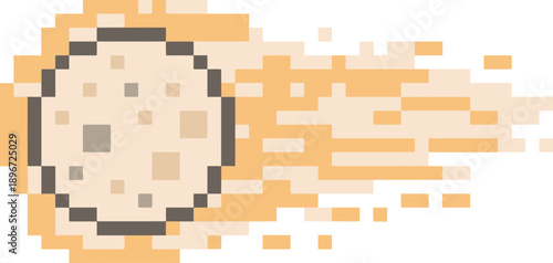 Cookie with melting chocolate chips.