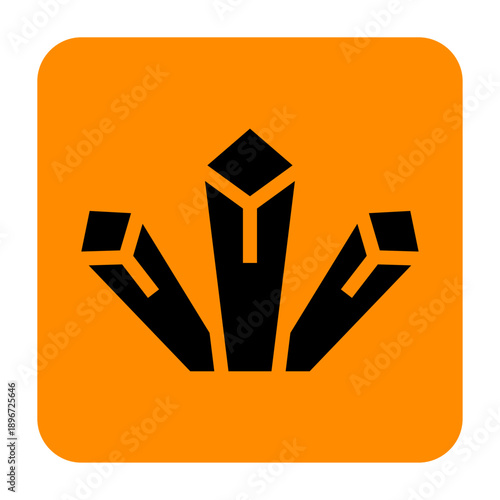 virtual game vector, clip art, and symbol. Flat design of virtual game concept and simple design