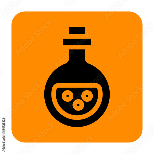 virtual game vector, clip art, and symbol. Flat design of virtual game concept and simple design