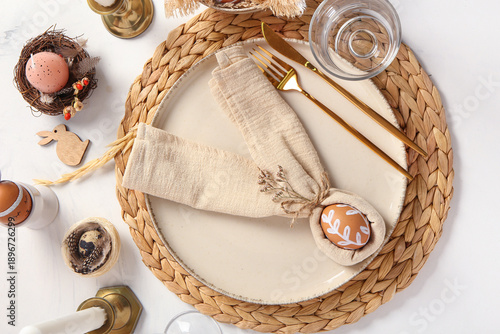 Beautiful table setting for...