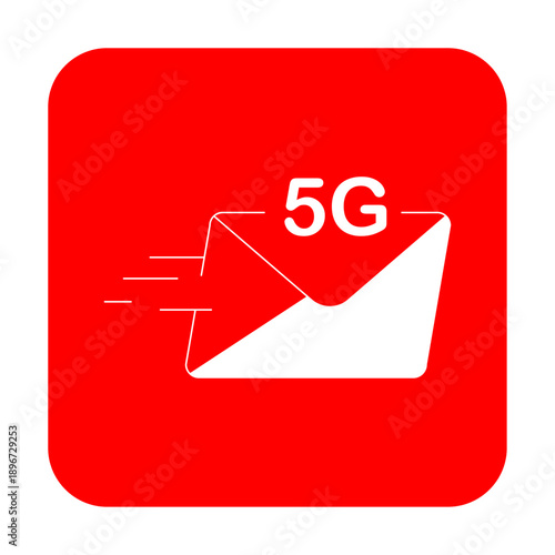 signal internet vector, clip art, and symbol. Flat design of signal internet concept and simple design