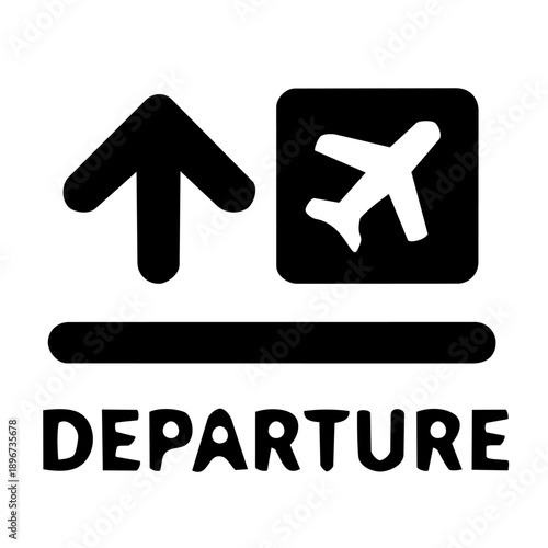 Airport Departure Plane Icon
飛行機 DEPARTURE（出発）