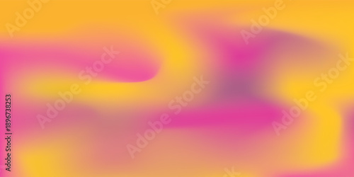 Abstract Blurred magenta purple, orange yellow, magenta purple background. Soft gradient background. eps10.